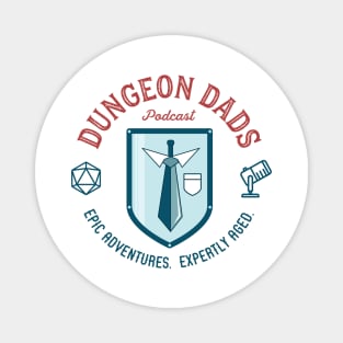 Dungeon Dads Logo (light) Magnet